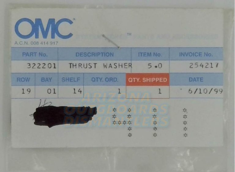 0322201 Thrust Washer
