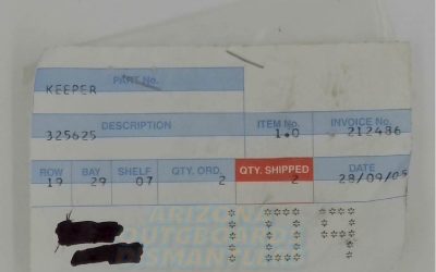 0325625 – Shift Rod Keeper – Evinrude / Johnson / OMC