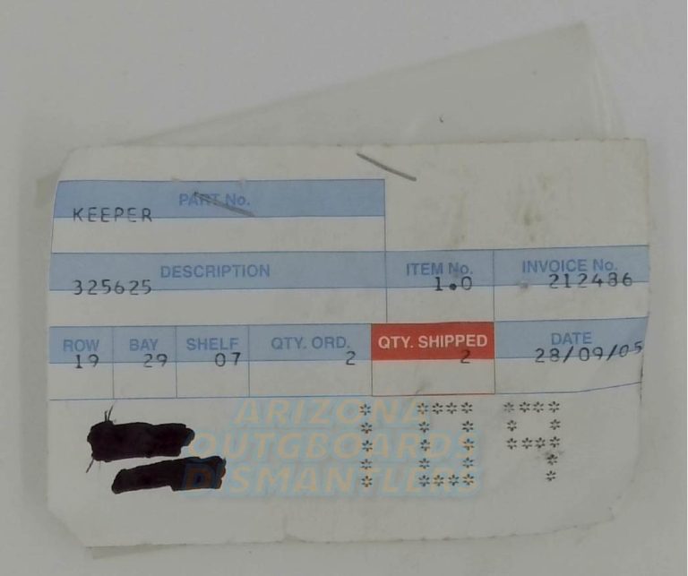 0325625 Shift Rod Keeper
