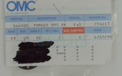 0388000 – OMC / Evinrude / Johnson – Thrust Bearing