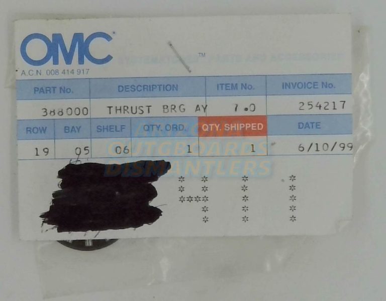 0388000 Thrust Bearing
