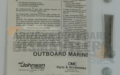 0396200 – Screen and Plug Assembly – OMC