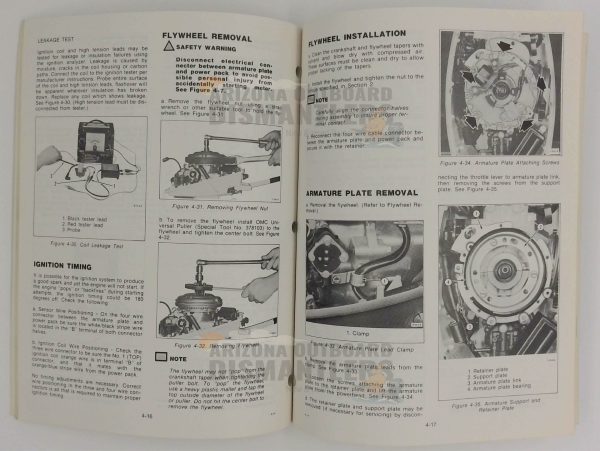 096502 Instruction Book – 1978 Evinrude 4HP (Models 4806, 4836 & 4837) - Image 3