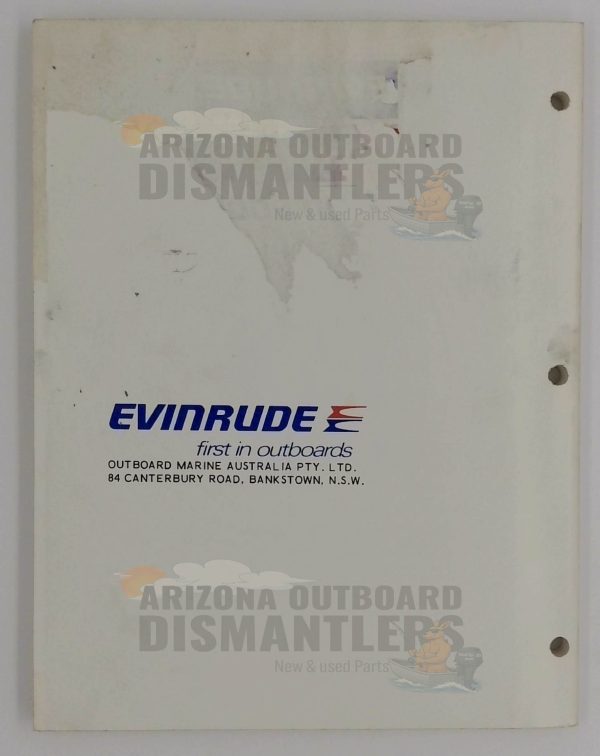 096505 Instruction Book – 1978 Evinrude 25/35HP (Models 25802, 25803, 25852, 25853; 35802, 35803, 35852, 35853) - Image 2