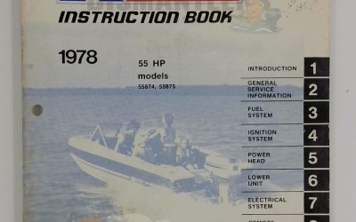096506 Instruction Book – 1978 Evinrude 55HP (Models 55874 & 55875)