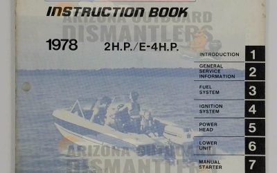 096510 – Evinrude Service Manual 1978 2 HP/E‑4 HP