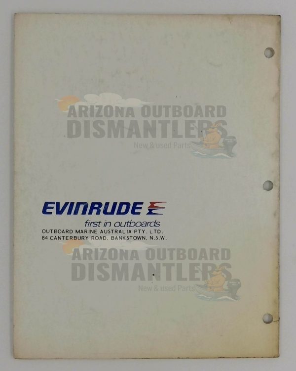 096510 – Evinrude Service Manual 1978 2 HP/E‑4 HP - Image 2