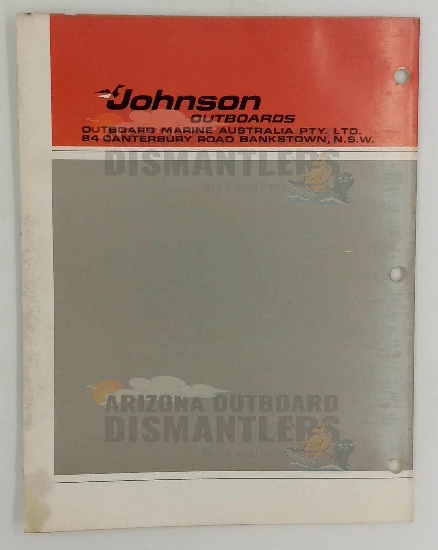 096513 – 2HP Models 1978 Service Manual – Johnson - Image 3