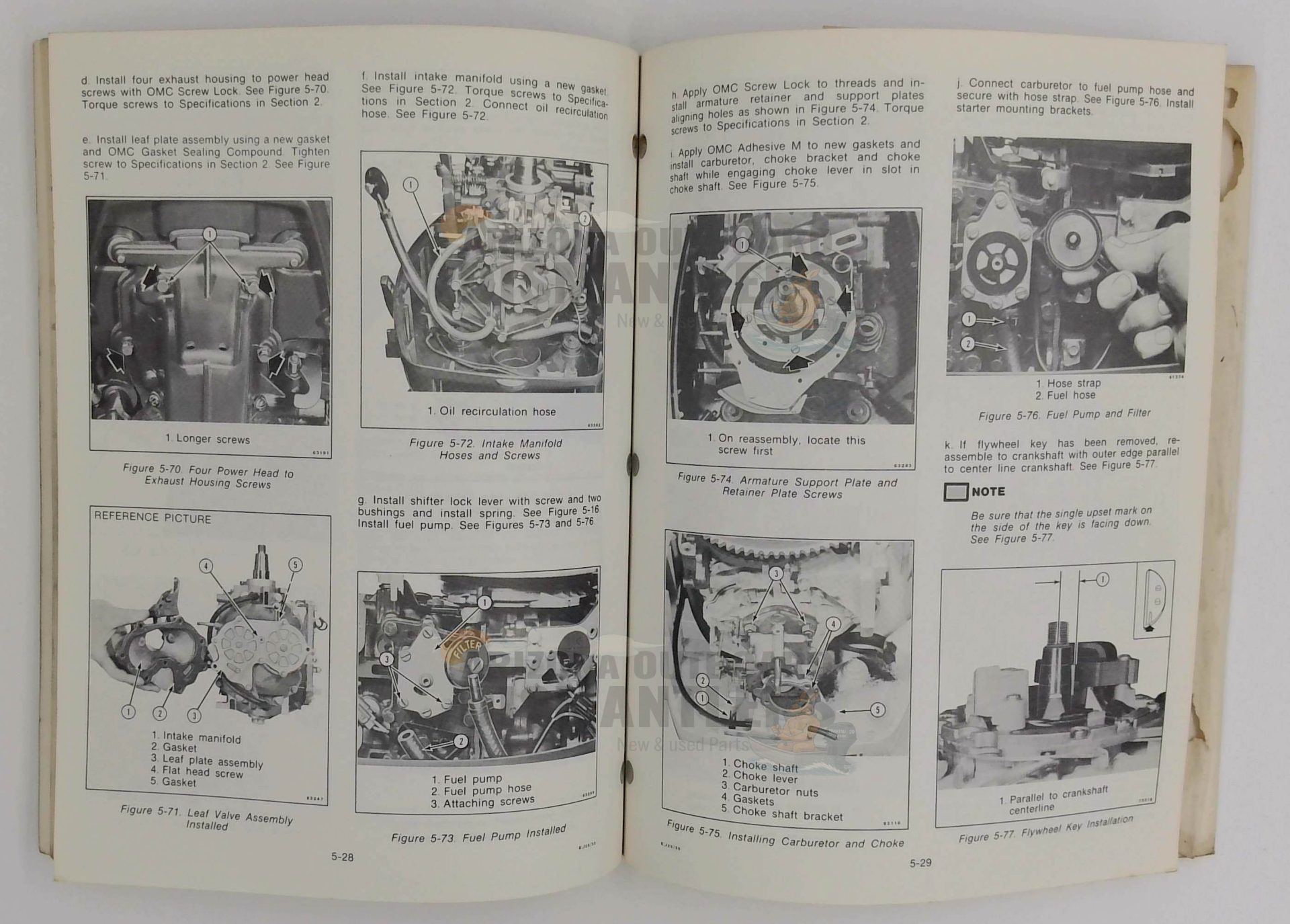 096517 – 25HP Models 1978 Service Manual – Johnson - Image 2