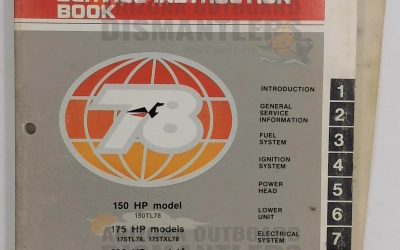 096521 – 150/175/200/235HP Models 1978 Service Manual – Johnson