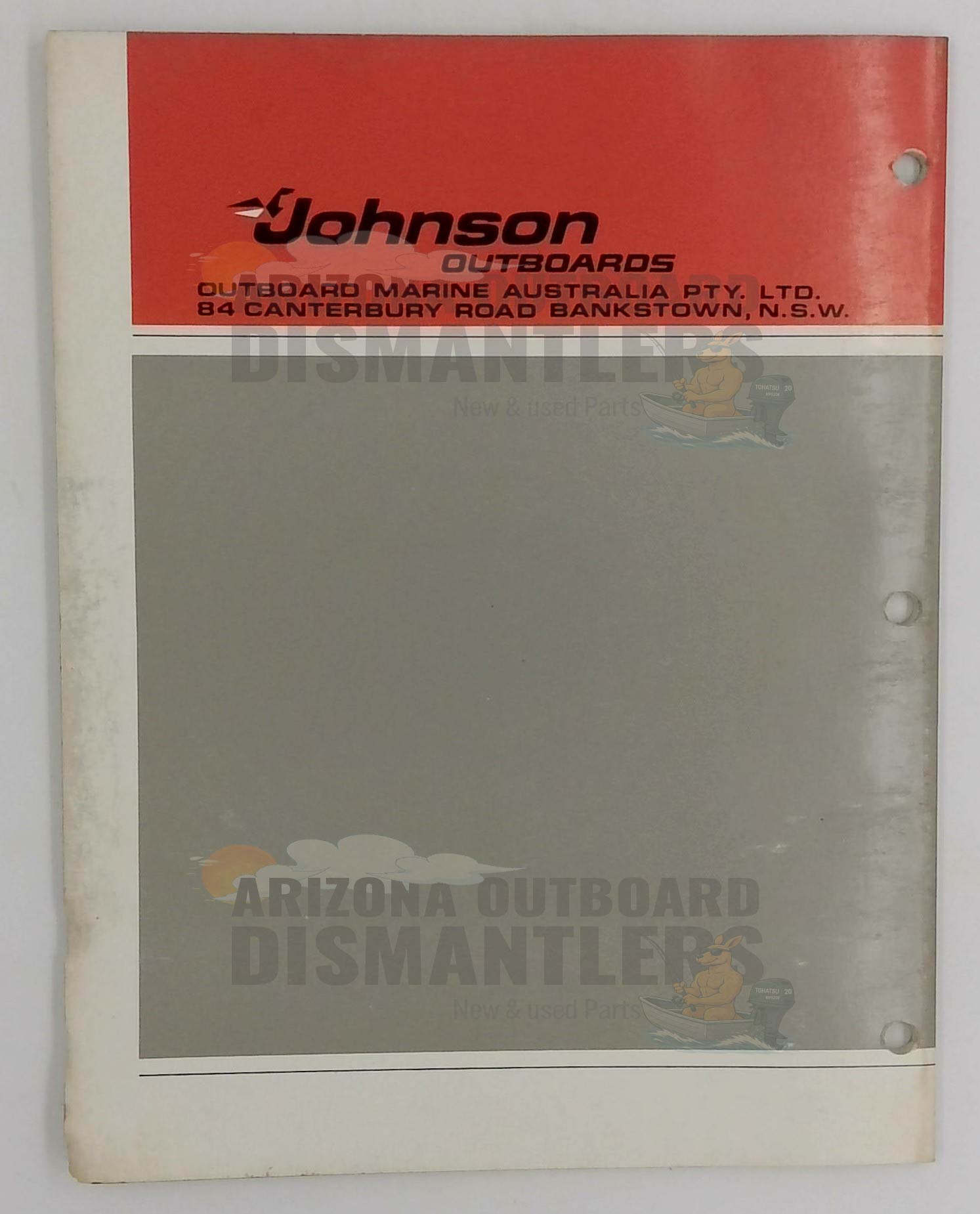 096522 – 2/E-4HP Models 1978 Service Manual – Johnson - Image 3