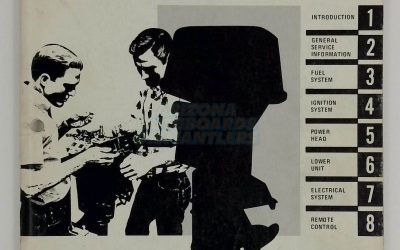 1971 Johnson Outboard 85 Hp Service Manual