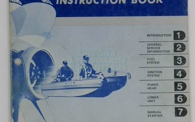 1974 Evinrude Service Instruction Book Lightwin, Yachtwin 4 Hp