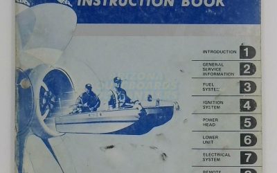 1974 Evinrude Service Instruction Book Triumph 70 Hp