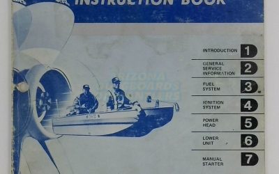 1974 Evinrude Service Instruction Book 4 Hp