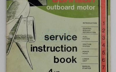 1974 Johnson Outboard 4 Hp Service Instruction book