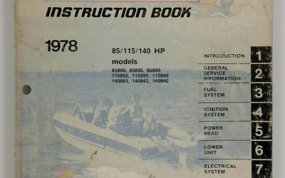 Evinrude Service Manual 1978 – 85/115/140 HP