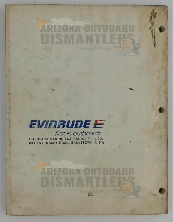 Evinrude Service Manual 1978 – 85/115/140 HP - Image 2