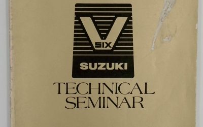 1986 V6 Technical Seminar – Technical Seminar – Suzuki
