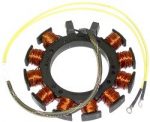 Stator and change coils