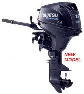 central outboard services 15 HP FUEL INJECTED Tohatsu 4-stroke