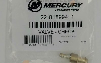 22-818994 Valve – Check Mercury
