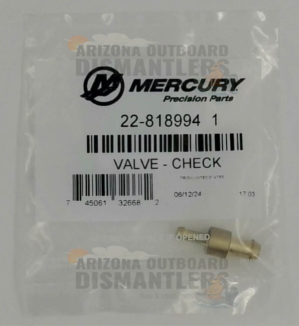 22-818994 Valve – Check Mercury