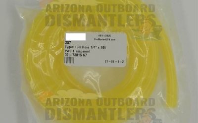 257 Tygon Fuel Hose – 1/4″ x 10ft Transparent PWC