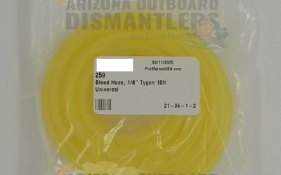 259 Bleed Hose – 1/8″ Tygon 10ft Universal