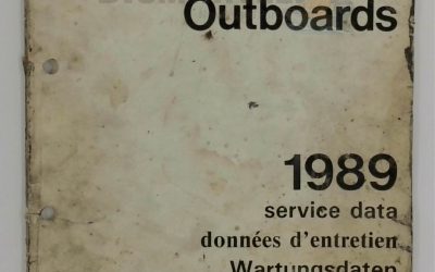 296021 Service Data – Yamaha 1989 Outboards