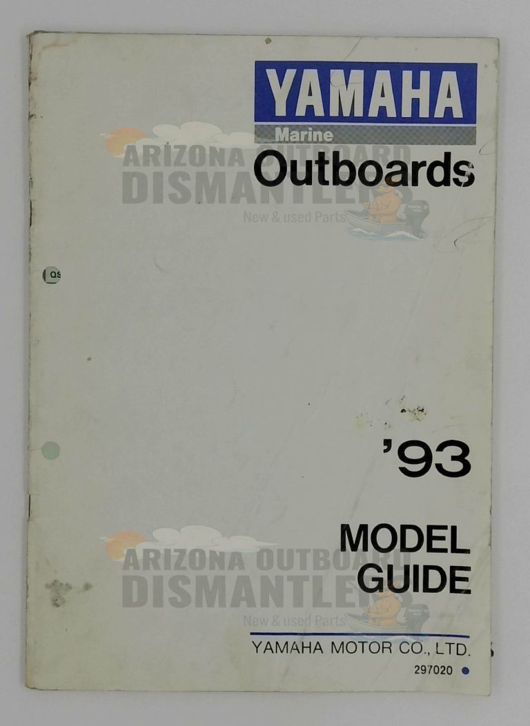 297020 Model Guide – Yamaha Outboards 1993