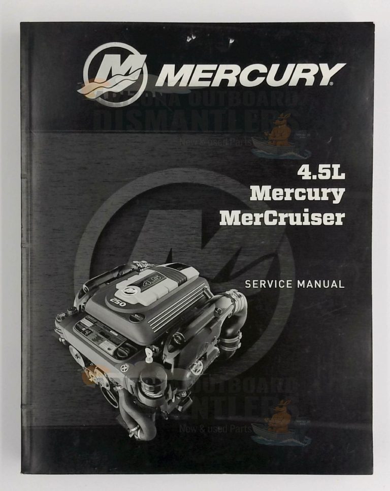 2A441953 Service Manual – 4.5L Mercury MerCruiser