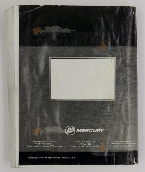 2B095049 Service Manual – Mercury 75/90/115 FourStroke 2.1 L (EU) - Image 2