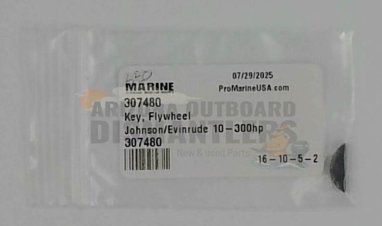 307480 – Flywheel Crankshaft Key for Johnson/Evinrude Outboards (10–300 HP)