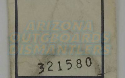 0321580 – OMC / Evinrude / Johnson – T-Seal for Piston Trim Cylinder