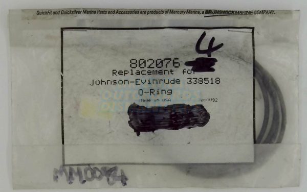 0338518 Bearing Housing O-Ring