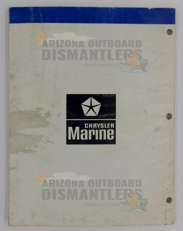 OB3641 Service Manual – Chrysler 6, Sailor 180 & 7.5HP - Image 2