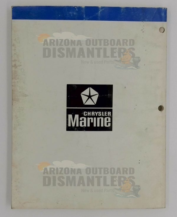 OB3644 Service Manual – Chrysler 35HP, 45HP & 50HP - Image 2