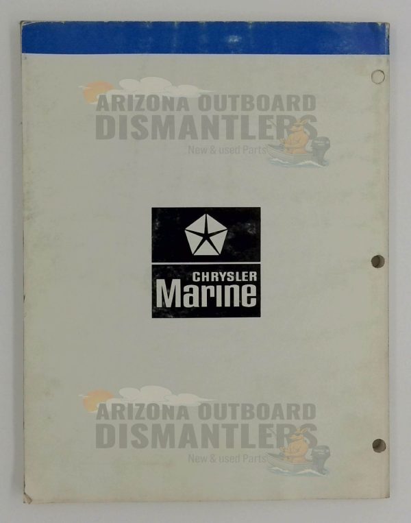 OB3645 Service Manual – Chrysler 55HP - Image 2