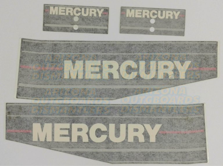 37-13478 MERCURY DECAL SET