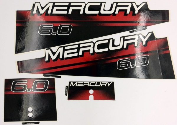37-808522A96 MERCURY DECAL SET