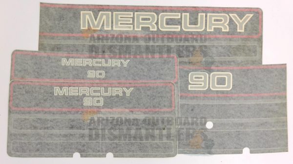 37-823417A94 Mercury ME90E Decal Set