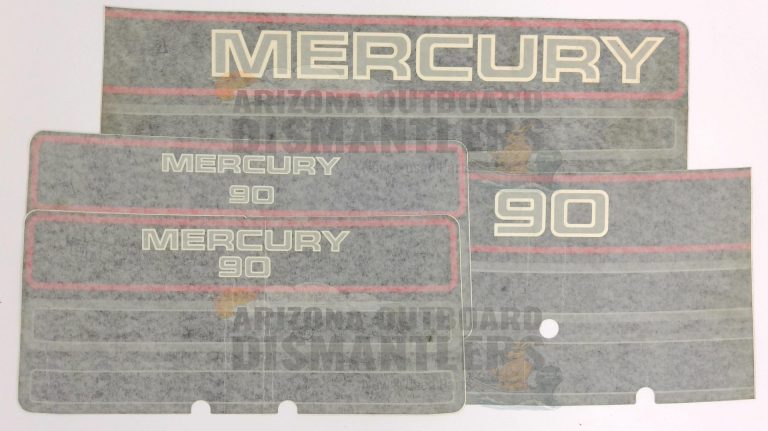 37-823417A94 Mercury ME90E Decal Set