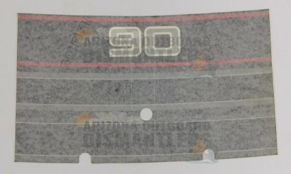 37-823417A94 Mercury ME90E Decal Set - Image 3