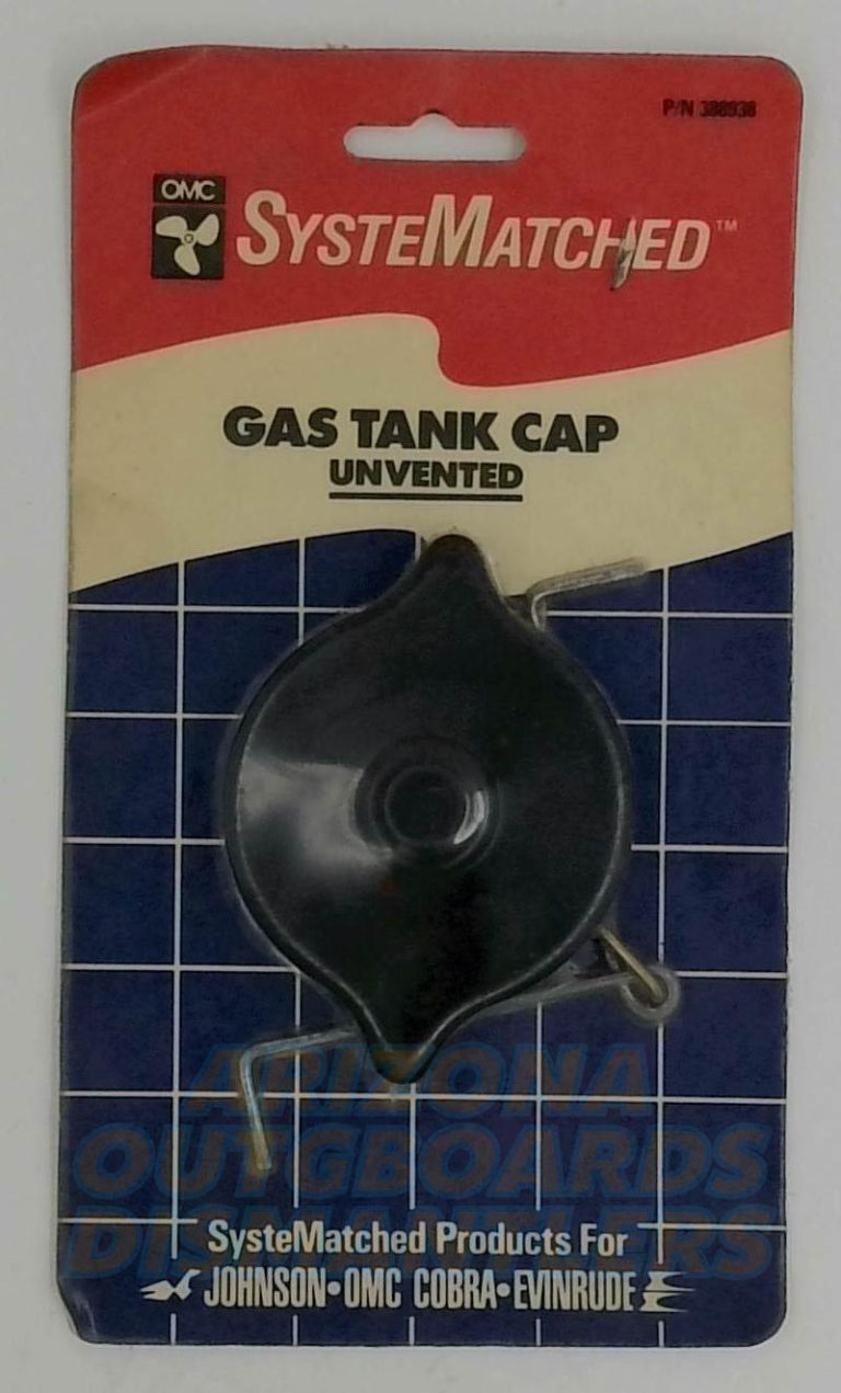 388938 Johnson Evinrude OMC Gas Tank Cap Unvented