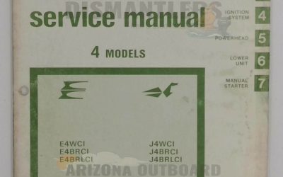 392069 – 4 Models 1981 Service Manual – OMC