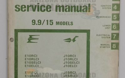 392071 – 9.9/15 Models 1981 Service Manual – OMC