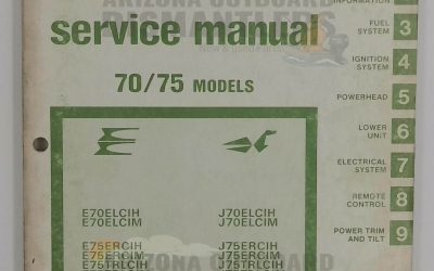 392074 – 70/75 Models 1981 Service Manual – OMC