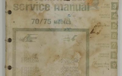 392074 Service Manual – OMC 70HP & 75HP Outboards