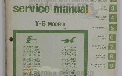 392076 – V6 Models 1981 Service Manual – OMC
